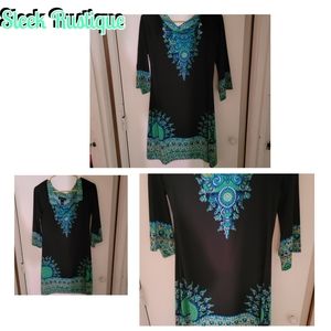 I.N.C. Boho aline dress Medium